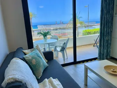 Zona de estar de Apartmento Liszt by SunHousesCanarias