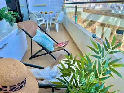 Un balcón o terraza de Apartmento Liszt by SunHousesCanarias
