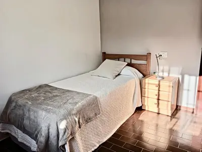 Cama o camas de una habitación en La Casa de Teror