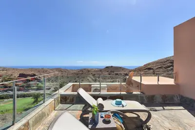 Paisaje cerca de esta villa