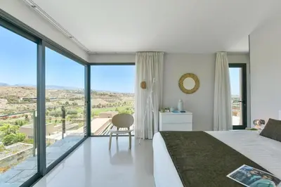 Paisaje cerca de esta villa