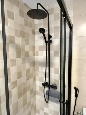 Un baño de Lovely apartment near the sea in Arguineguín