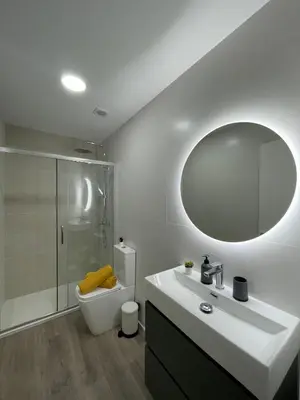 Un baño de CoLiving El Juanito