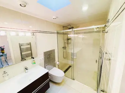 Un baño de Seaview Bungalow Duna Golf