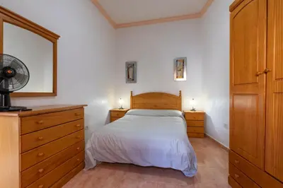 Cama o camas de una habitación en Casa Fefa
