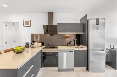 Una cocina o zona de cocina en Oasis Penthouse Maspalomas