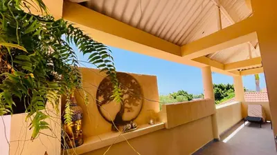 Un balcón o terraza de Oasis Penthouse Maspalomas