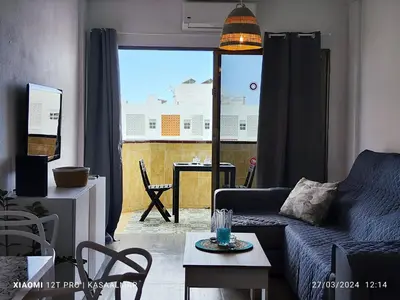Zona de estar de Agaete Playa vista Yumbo Dunas parking