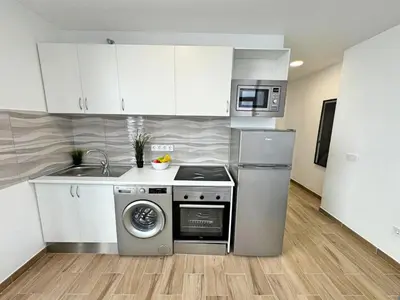 Una cocina o zona de cocina en Silver Wish Holiday Home