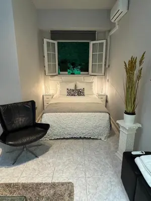 Zona de estar de Basement Apartment Studio