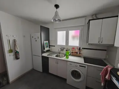 Una cocina o zona de cocina en VV City Luchana Apart.