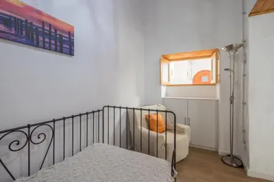 Cama o camas de una habitación en Agaete Botanic - Rooftop Solarium