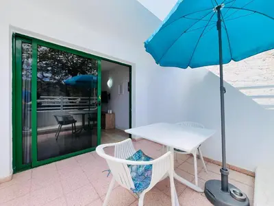 Un patio o zona al aire libre en Canaima 124