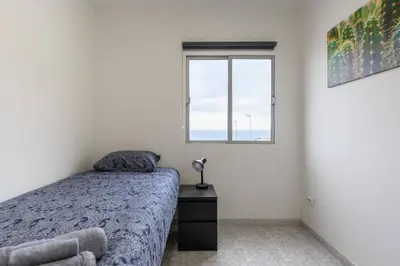 Cama o camas de una habitación en Modern Comfort App in Las Palmas GC