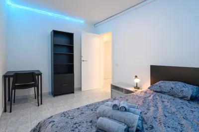 Cama o camas de una habitación en Modern Comfort App in Las Palmas GC