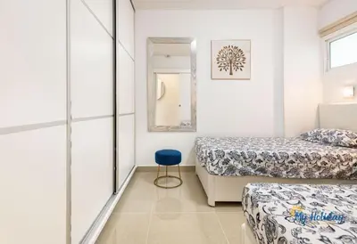 Cama o camas de una habitación en Connie Mick Apartment