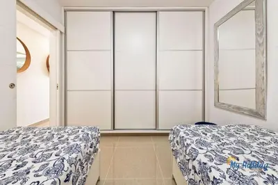 Cama o camas de una habitación en Connie Mick Apartment