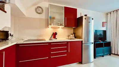 Una cocina o zona de cocina en Click & Guest - Maspalomas Dunes Whisper