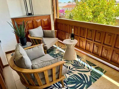 Zona de estar de Canario Dunes Apartment