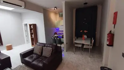 Zona de estar de Basement Apartment
