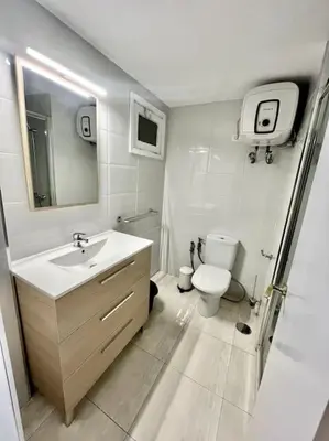 Plano de Cozy loft on the beach