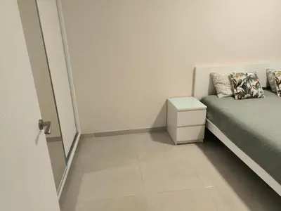 Cama o camas de una habitación en Apartamento corazon de Canteras