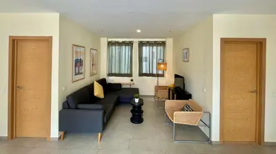 Zona de estar de Sunny Terrace Apartment