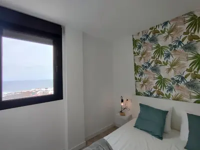 Cama o camas de una habitación en El Retiro