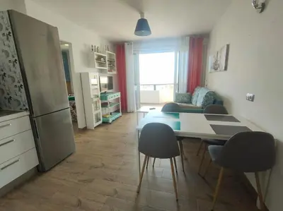 Una cocina o zona de cocina en Eagle view by CASAS COCODRILO