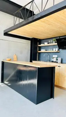 Una cocina o zona de cocina en Sunrise Pozo Izquierdo Home