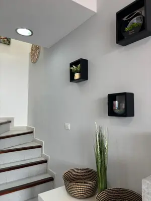 Una televisión o centro de entretenimiento en Canarian Elisabeth Home by lucaproperties grancanaria