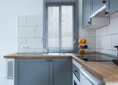Una cocina o zona de cocina en Happy scape bungalow with relaxing garden