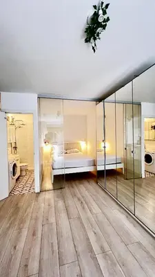 Cama o camas de una habitación en Vivienda vacacional en primera linea de playa y vistas al Mar y Piscina