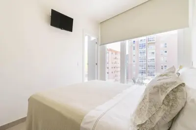 Cama o camas de una habitación en House Viñol 24