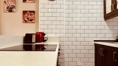 Una cocina o zona de cocina en Click & Guest - Atlantic Views in Puerto Rico