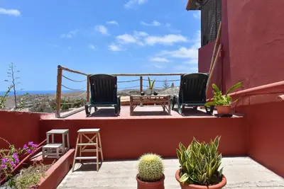 Un balcón o terraza de Ca'Sita Salobre Pueblo by VillaGranCanaria