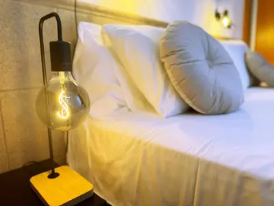 Cama o camas de una habitación en White Sand Holiday Home
