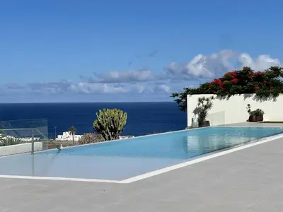 Piscina en o cerca de Vivelorural Paraíso de Agaete, infinity pool