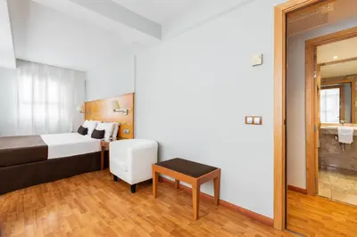 Cama o camas de una habitación en Exe Las Palmas