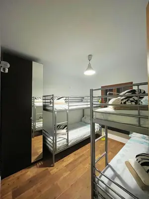 Cama o camas de una habitación en Villa Inés