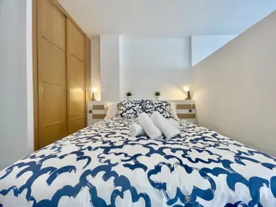 Cama o camas de una habitación en Beachfront Stunning Views