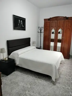 Cama o camas de una habitación en Casa Esperanza