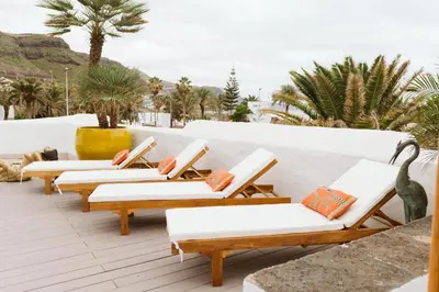 Paisaje cerca de este hotel