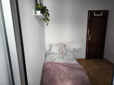 Cama o camas de una habitación en Atico Residencial Sardina Gáldar