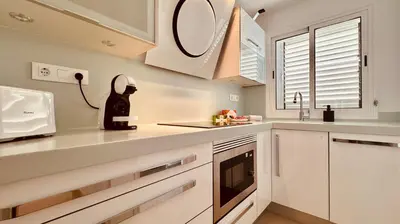 Una cocina o zona de cocina en Click & Guest -Tablero Dreams in Maspalomas