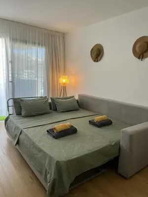 Cama o camas de una habitación en Casa4You 109 - With heated pool, city and partial sea views