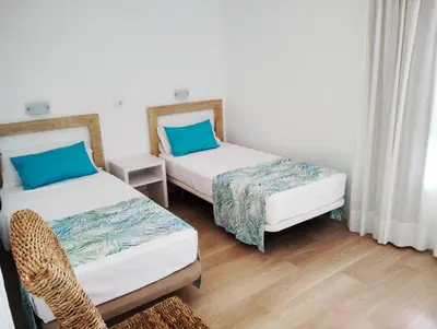 Cama o camas de una habitación en Apartamento Canaima