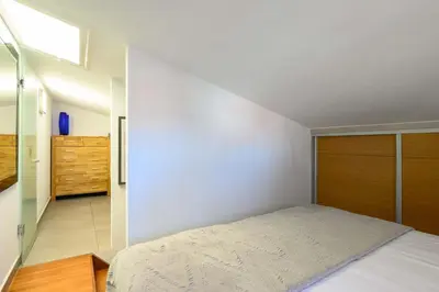 Cama o camas de una habitación en Sonora Golf - bungalow 2 dormitorios gran patio y bicicletas