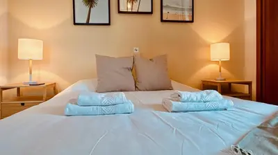 Cama o camas de una habitación en Click&Guest - Vista Bayuca Near Yumbo