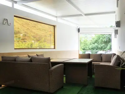 Zona de estar de Villa Dasil